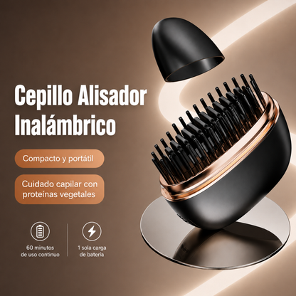 Peine Alisador Portátil Recargable