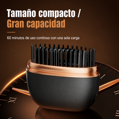 Peine Alisador Portátil Recargable